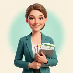 Nora, die Assistentin im Lehrerzimmer